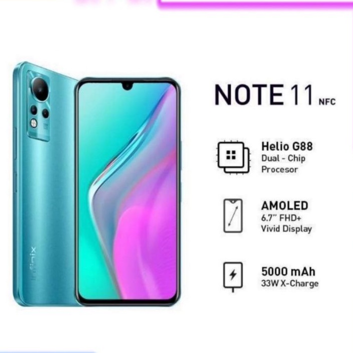 INFINIX NOTE11 PRO NOTE 11 PRO NFC RAM RAM 8/128 GARANSI RESMI