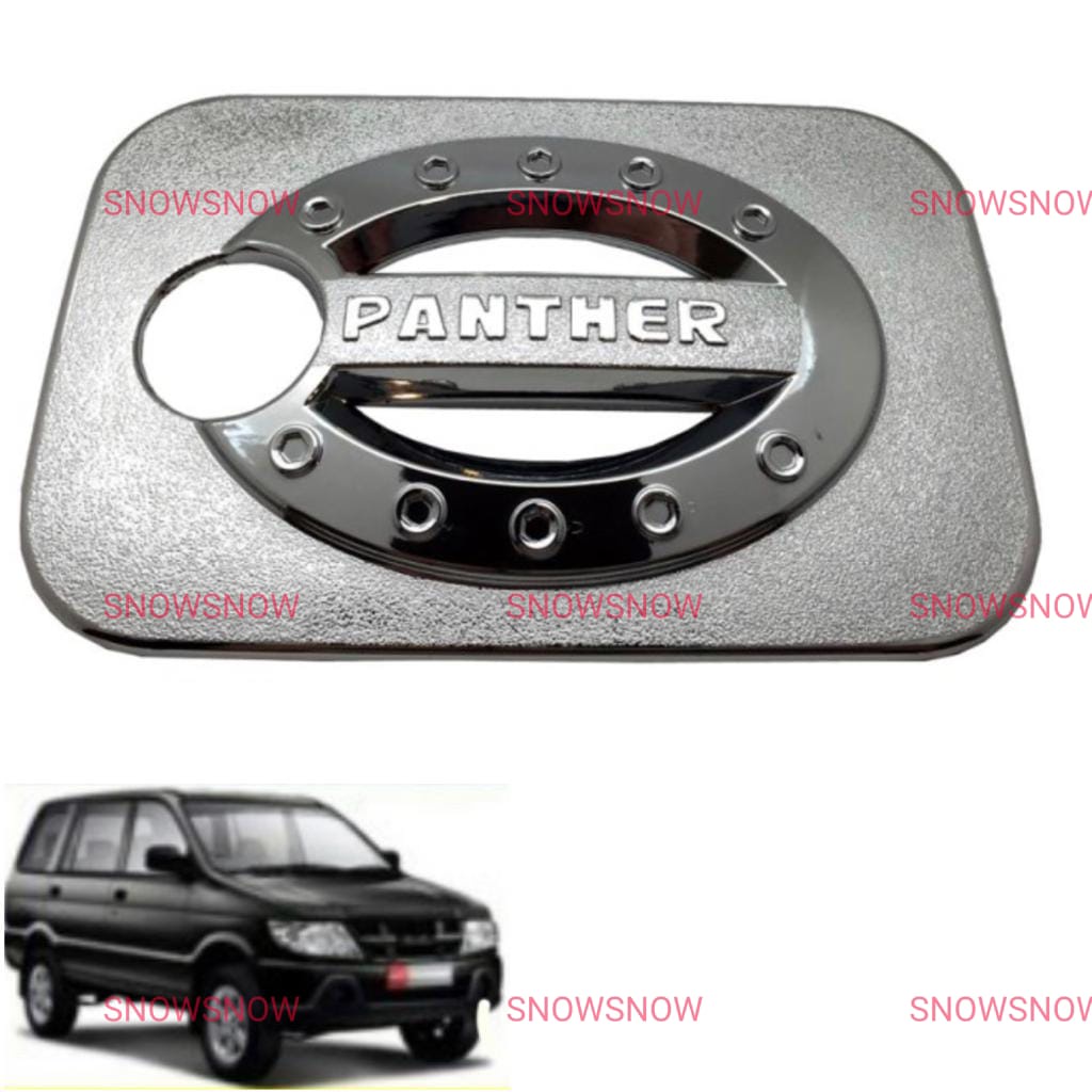 Tank Cover Isuzu Panther Lama Sporty Chrome