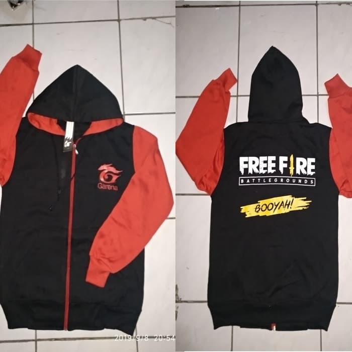 Jual JAKET ANAK LAKI LAKI 10 TAHUN JAKET FF FREEFIRE FREE FIRE REGLAN