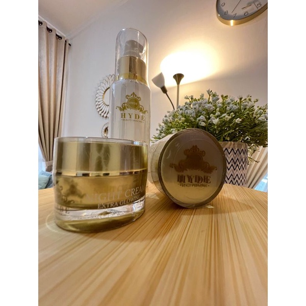 HYDE Beauty Skin Care ORIGINAL - Paket Glowing isi 3