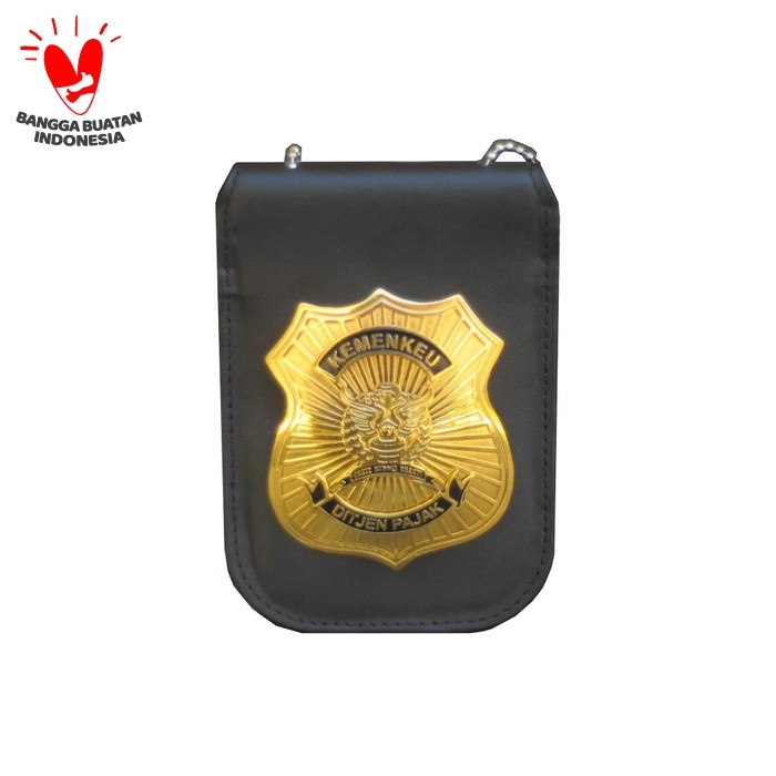 

READY Name Tag Kulit/ID Card Holder Direktorat Jenderal Pajak CINK-03 SALE