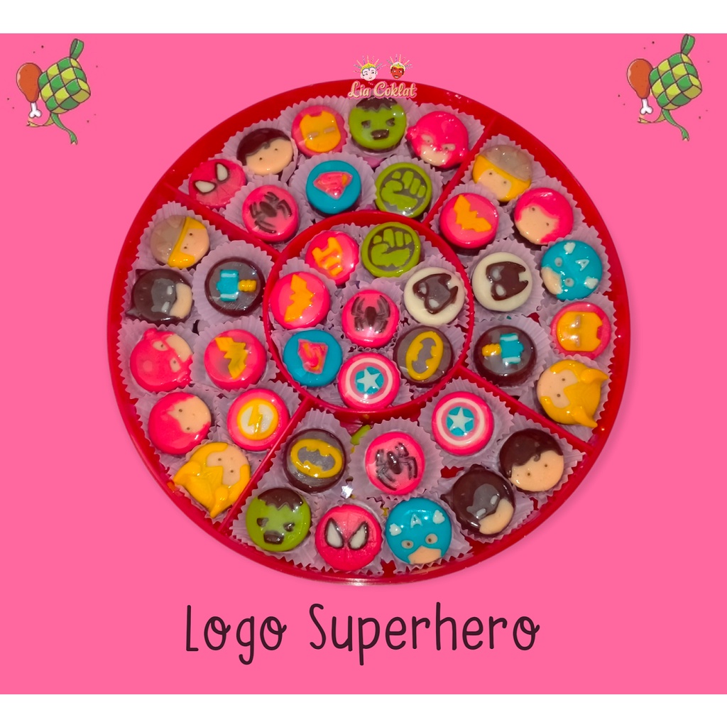 

COKLAT PRALINE LOGO SUPERHERO