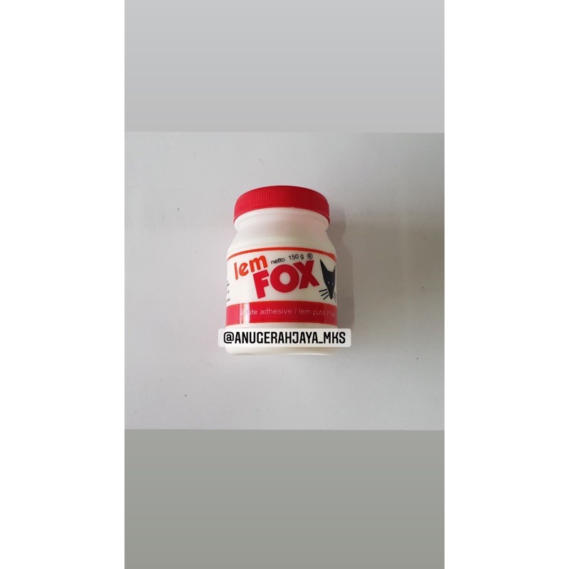 

[PCS] LEM FOX PUTIH 150 GRAM ORI , PEREKAT ORI , LEM PUTIH FOX , LEM FOX , LEM