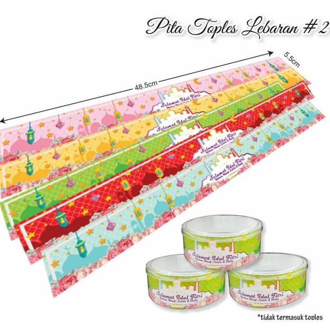 

Buruan Beli Pita Toples Lebaran #2 (48,5Cmx5,5Cm)