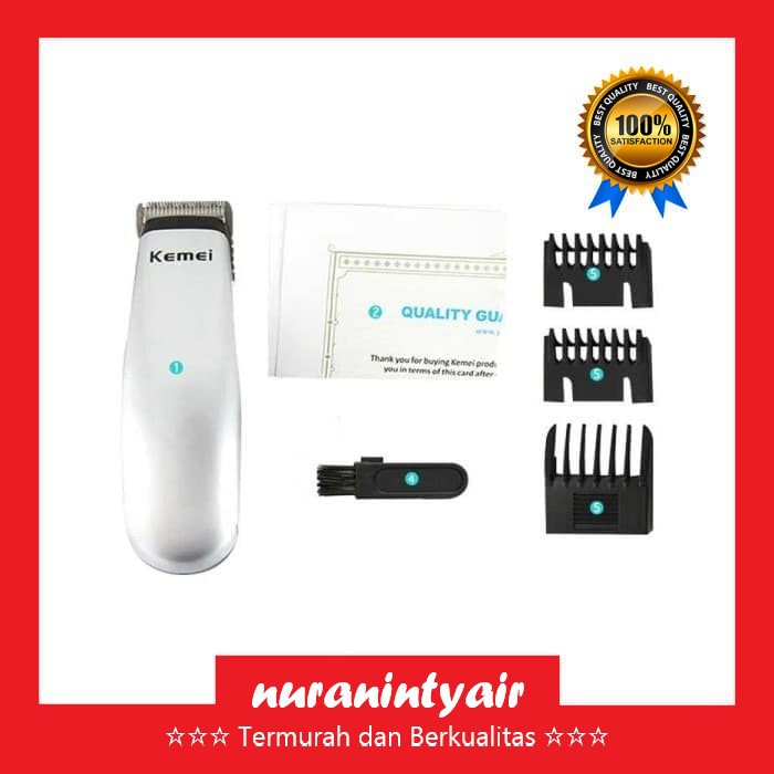 Shaver Alat Cukur Baterai Elektrik Hair Trimmer Simple Ringkas