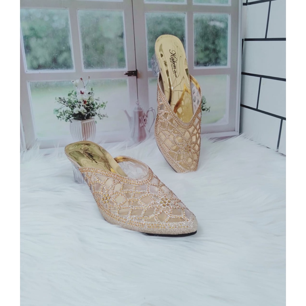 PROMO SALE SANDAL PESTA , HANTARAN PERNIKAHAN YD020 SERIES BLING PAYET