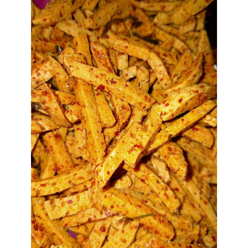 Basreng Pedas Daun Jeruk Kemasan Pouch Shopee Indonesia