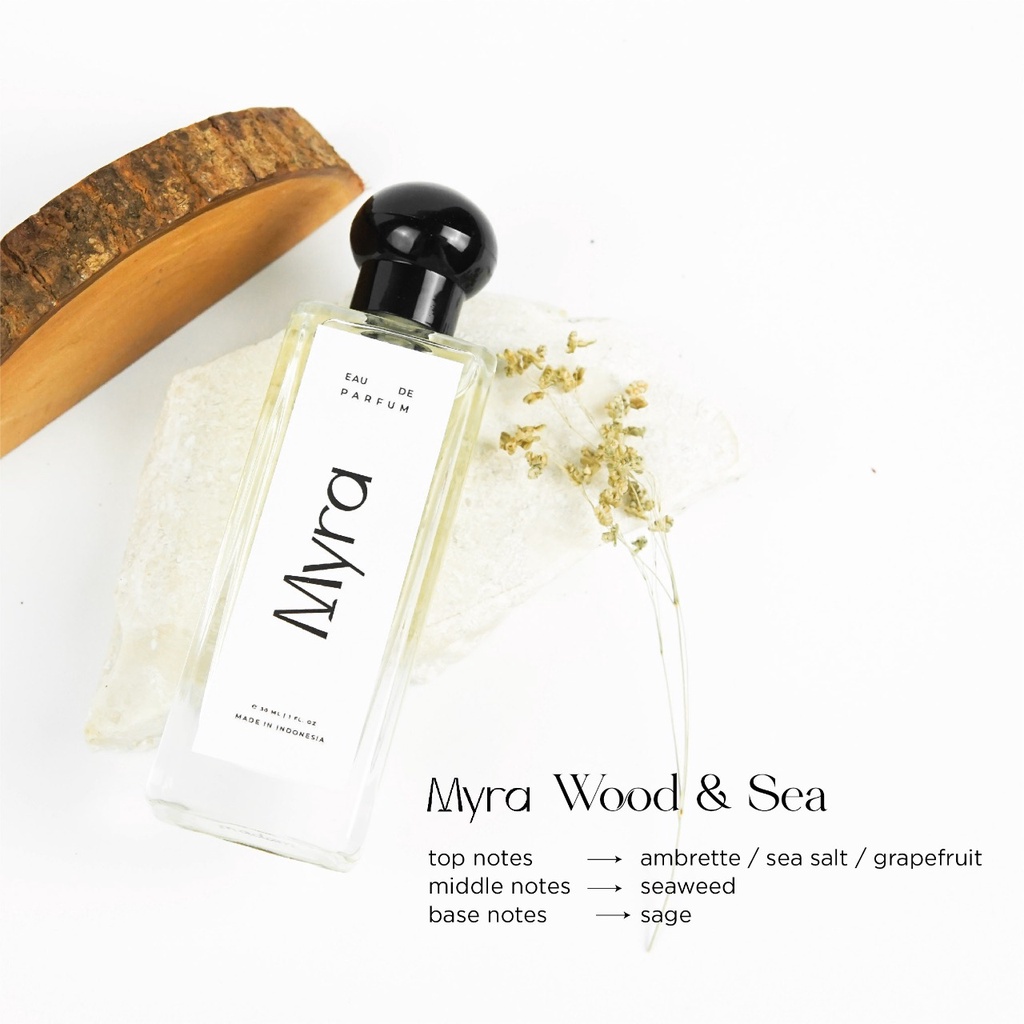 MYRA Eau De Perfume 30 ML / Parfum Pria Wanita / Parfum Unisex