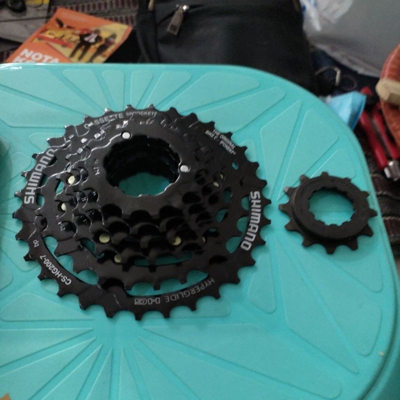 Sprocket 7 Speed SHIMANO Sprocket Cassette / Slup CS HG200-7
