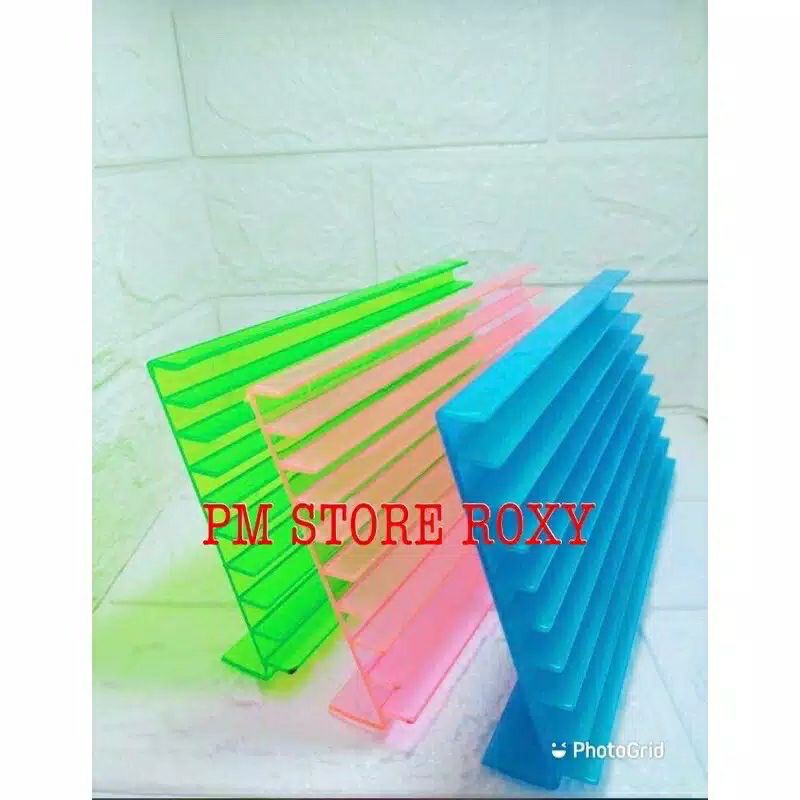 

akrilik stabilo pajangan tempat perdana besar kartu sim mmc memori