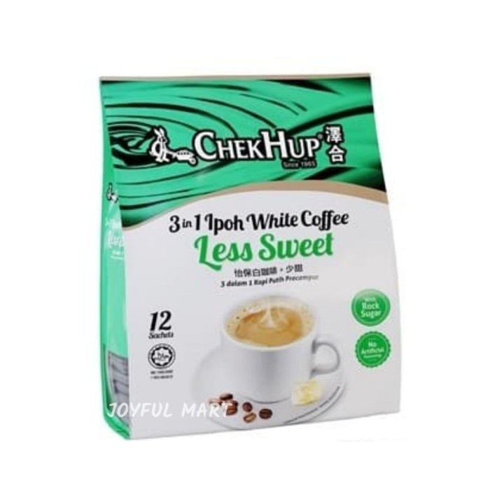 

ChekHup Ipoh White Coffee Less Sweet 3 in 1 / Chek Hup Kopi 3in1