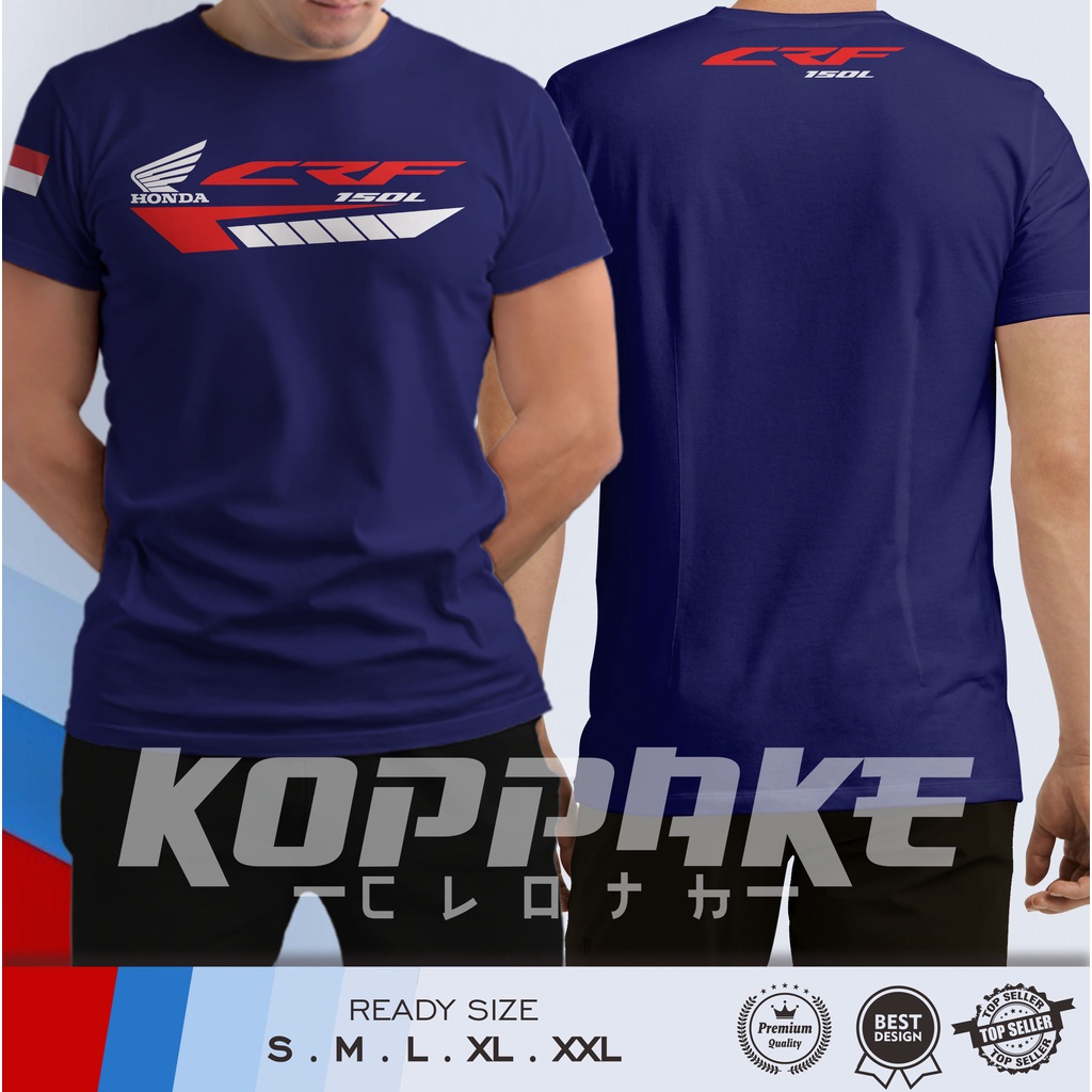 Kaos Motor Honda CRF 150L v2 Baju Otomotif