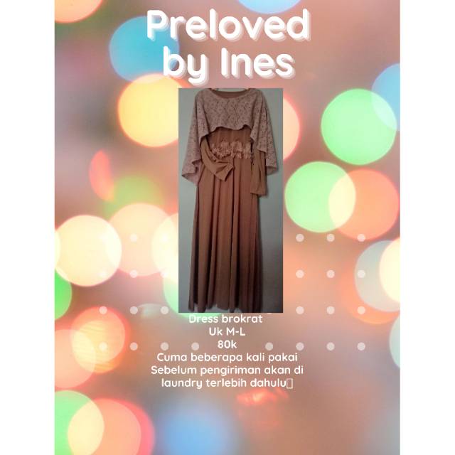 Preloved dress kondangan