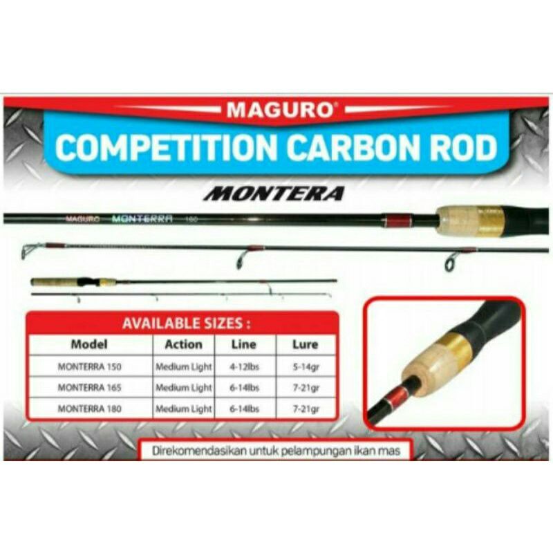 JORAN PANCING MAGURO MONTERA 165 [ 6 - 14 Lbs ]