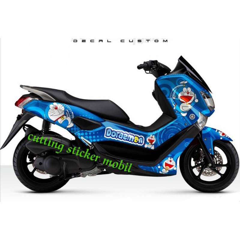 DECAL STRIPING MOTOR YAMAHA NMAX NEW 2021 motif DORAEMON