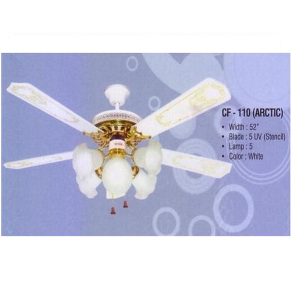 Uchida CF 110 Ceiling Fan /Kipas Angin Plafon Ukuran 52Inch