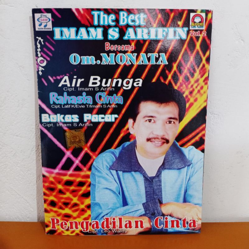 KASET VCD DVD ORIGINAL KARAOKE SANDI RECORD MONATA THE BEST IMAM S ARIFIN