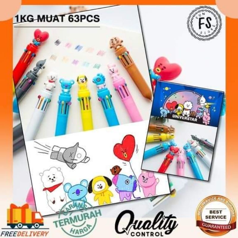 

PULPEN BTS BT12 10WARNA