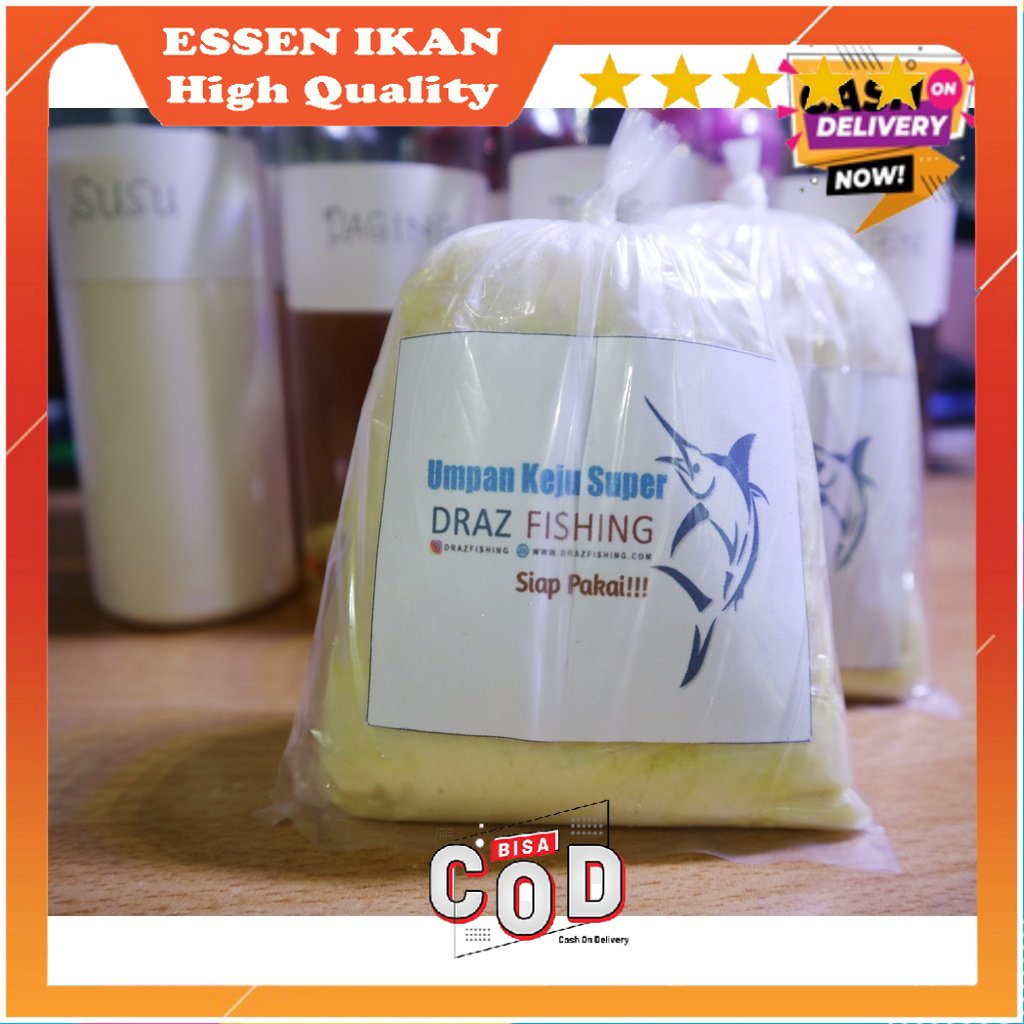 COD UMPAN IKAN Umpan Pelet Keju Super Galatama Lele dan Ikan Mas DLL