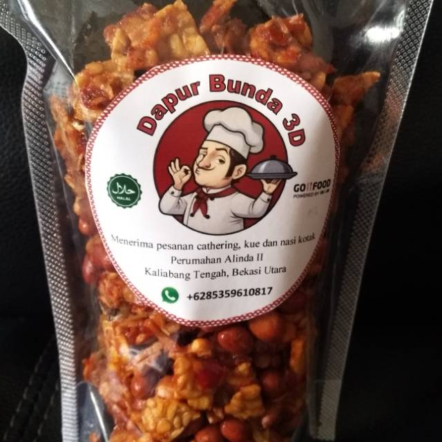 

Kripik Tempe Sambal Kriuk