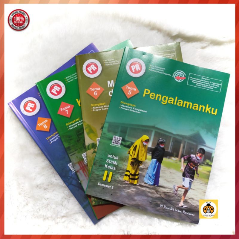 PAKET BUKU PR TEMATIK KELAS 2SD semester 2