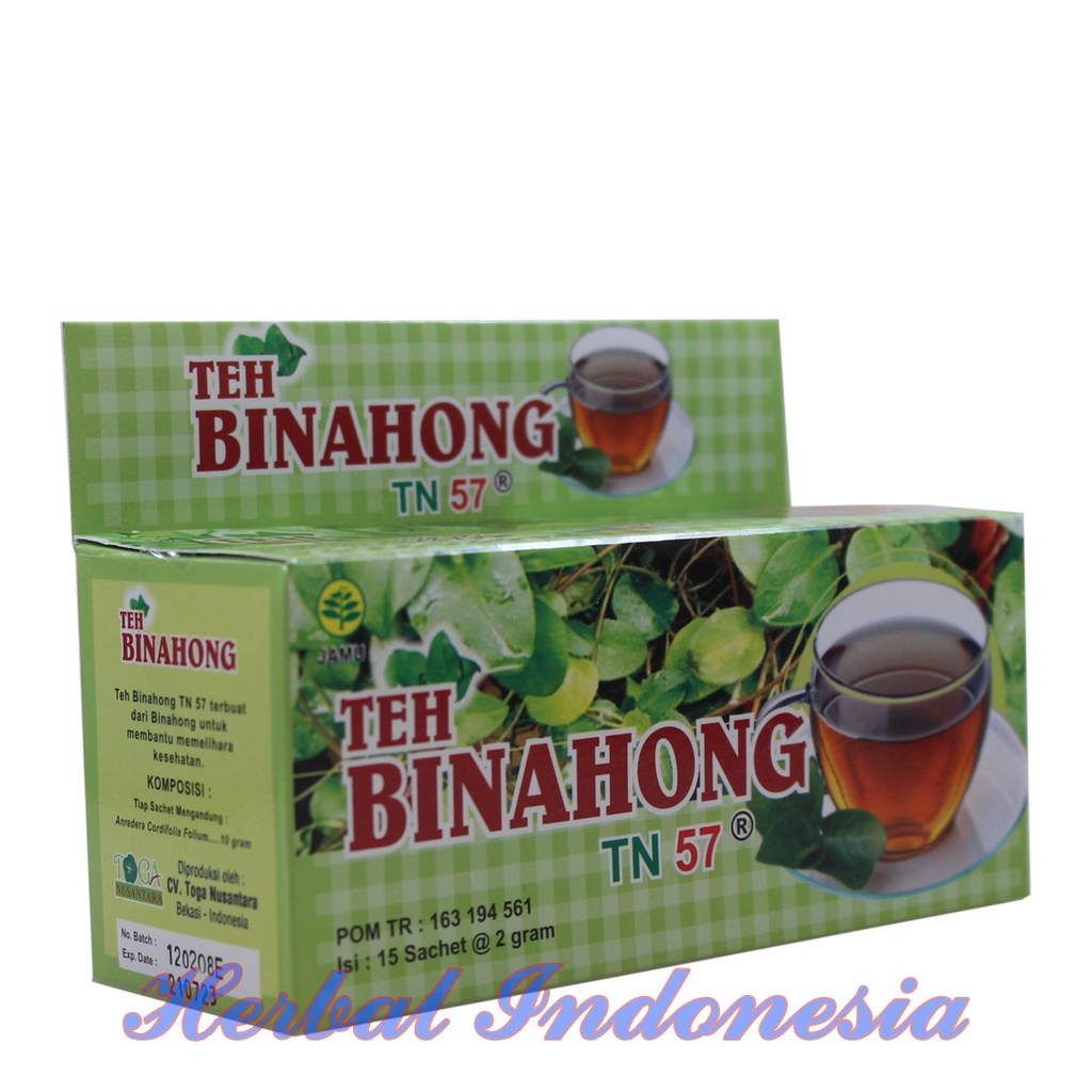 Teh Binahong Celup Herbal Organik Alami TN 57