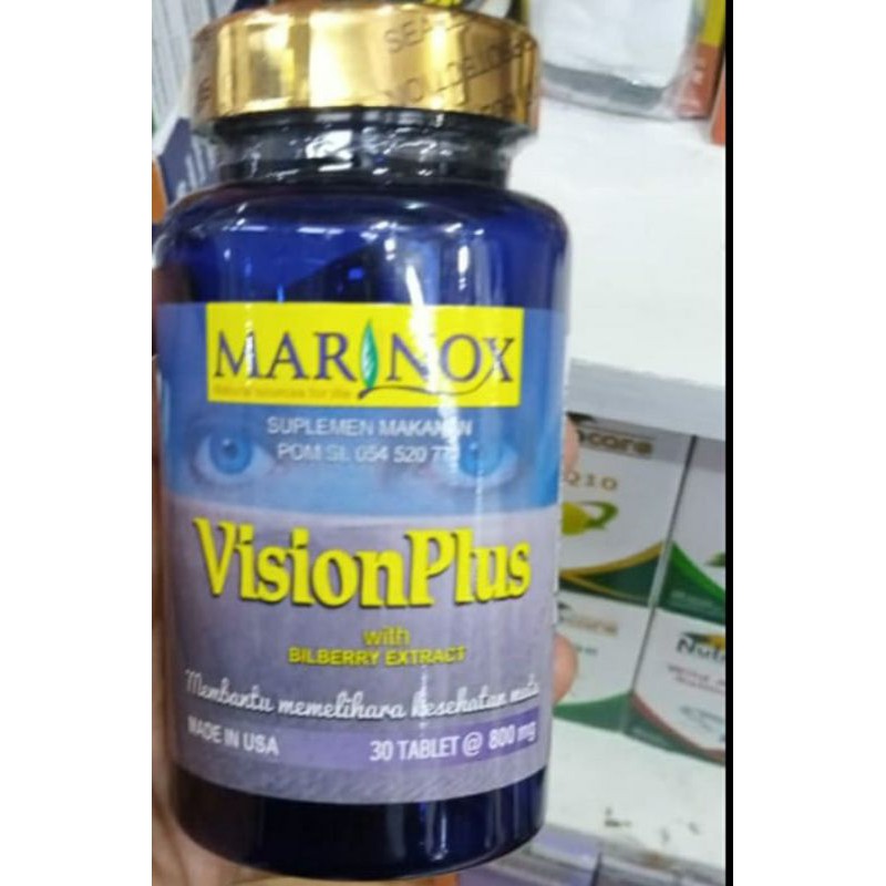 MARINOX VISION PLUS WITH BILBERRY EXTRA ISI 30 TABLET