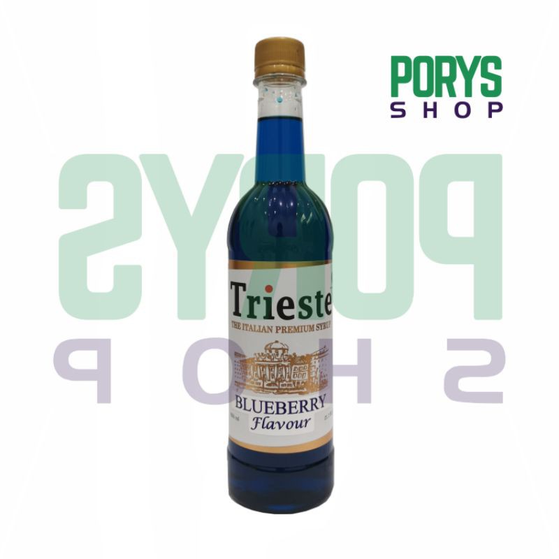 

Syrup TRIESTE Blueberry - Sirup Rasa Blueberry 650ML