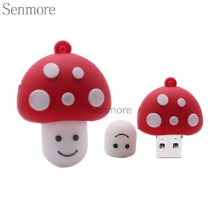 2tb USB Pendrives Bentuk Kartun Jamur Lucu