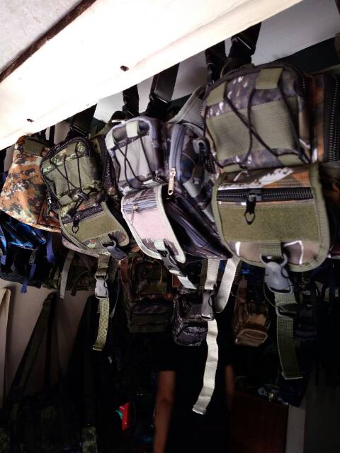 Tas Camo Perbakin/Tas selempang/Tas Paha camo