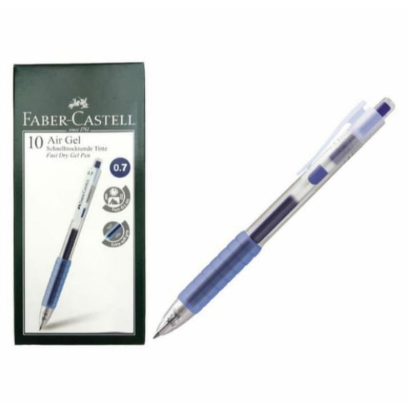 

Faber-Castell Pulpen Ballpoint Air Gel Blue Ink 0,7mm / Pulpen fast dry faber castell 0.7mm biru / Pulpen Fast Gel Faber Castell 0.7 mm Biru / Pulpen Fast Gel Air Gel Pen Faber Castell 0.7 Biru 0.7