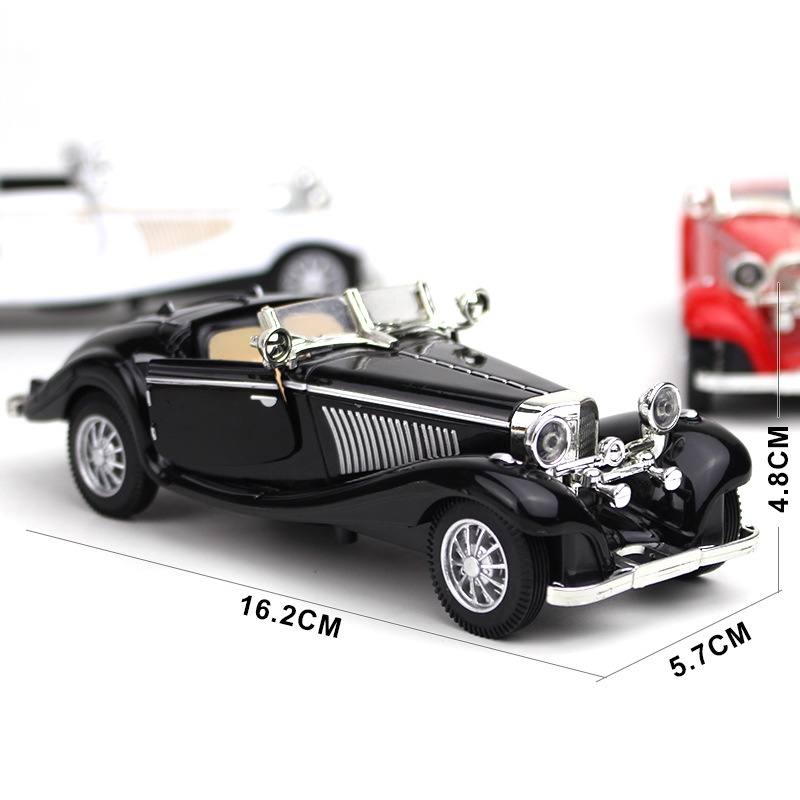 Mainan Mobil Mini Klasik Retro Vintage Skala 1 / 28 Bahan Alloy Untuk Koleksi Anak