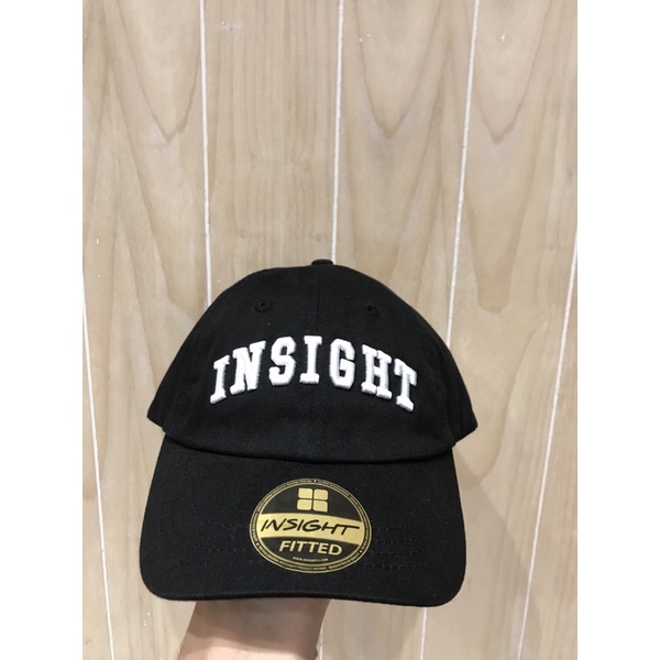 TOPI INSIGHT SUPPORTER DAD HAT BLACK