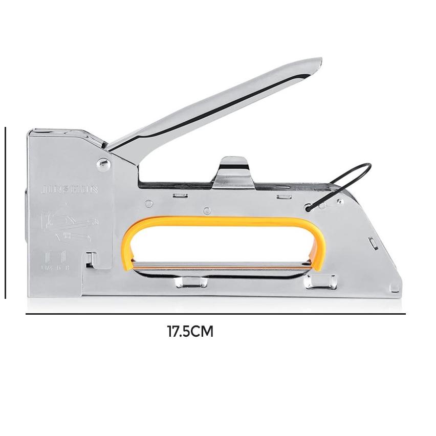 

Allefix Staples Tembak Gun Tacker Stapler Jok Staples Perekat Powerfull - 6566 ✔