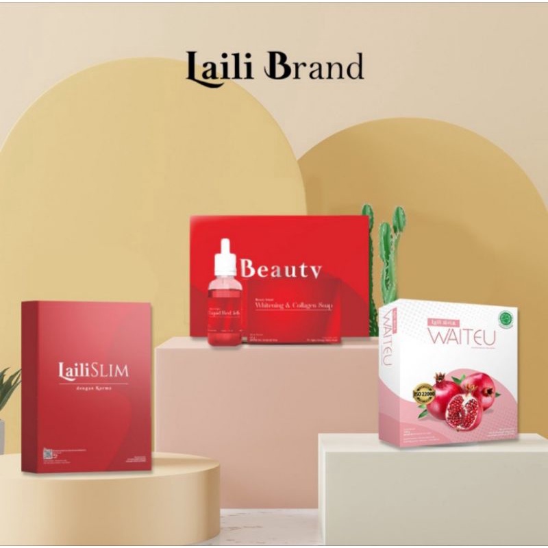 paket BUNDLING HEMAT  Waiteu collagen drink | laili slim | laili beauty