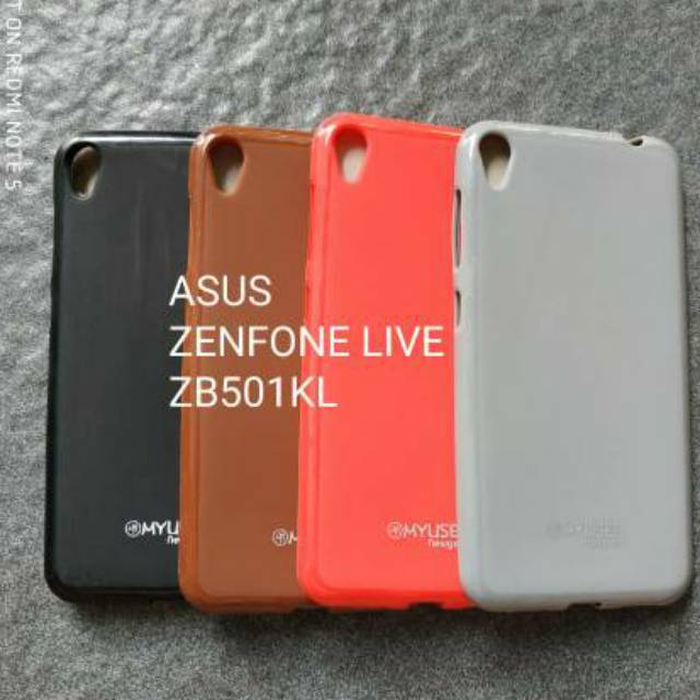 Case Asus Zenfone Live ZB501KL Silikon Zenfone Go 5in ZC500TG Zoovd