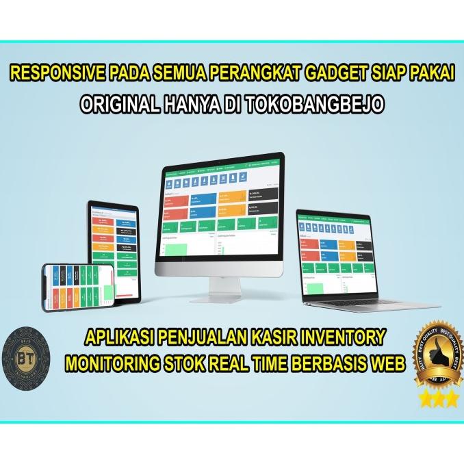 Jual Aplikasi Kasir Pos Berbasis Web Lengkap Siap Pakai Full Support ...