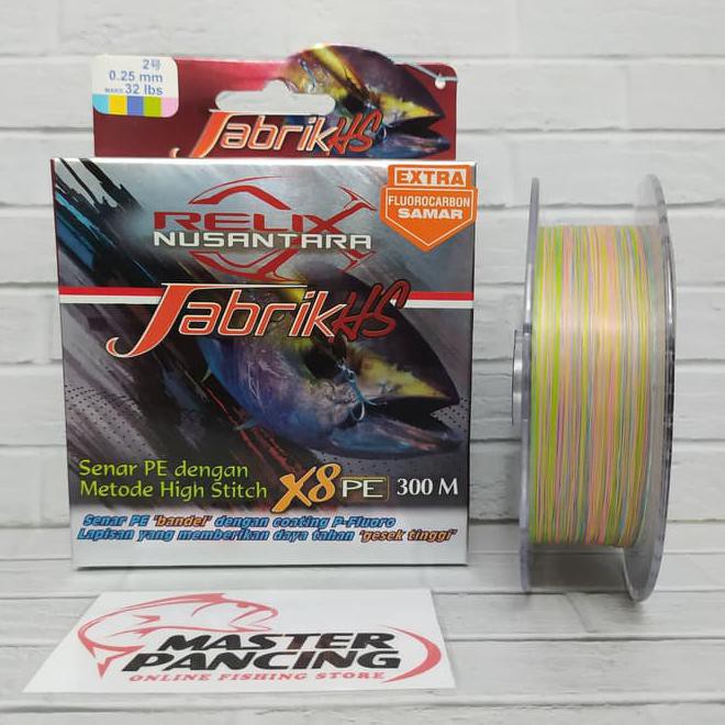 Senar Pe Relix Nusantara Jabrik Hs X8 Pe 2 - 300M