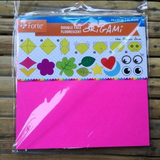 

Lipat forte 20x20 isi 25 origami 2 muka