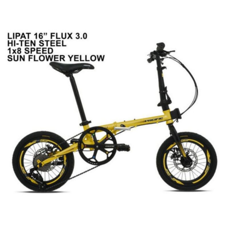 Sepeda Lipat 16 Inch Pacific Flux 3.0