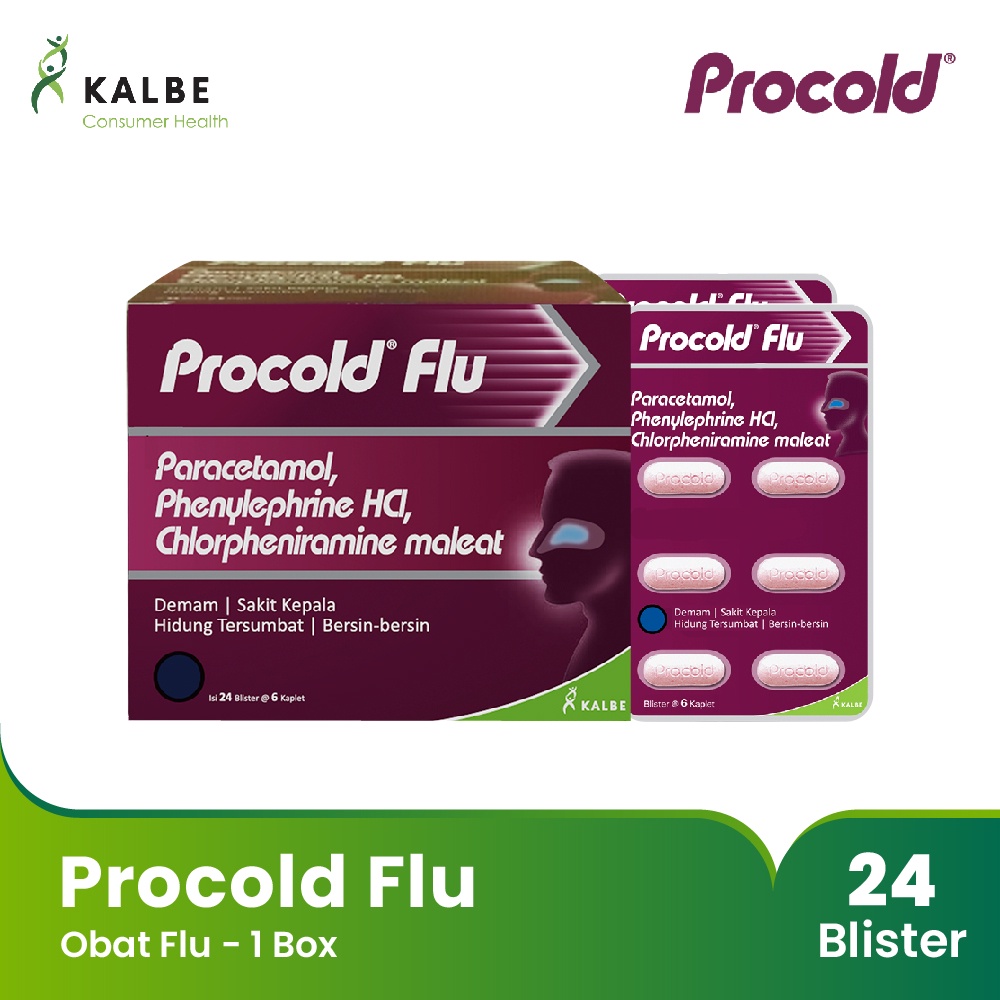 PROCOLD FLU - Obat Flu 1 Box