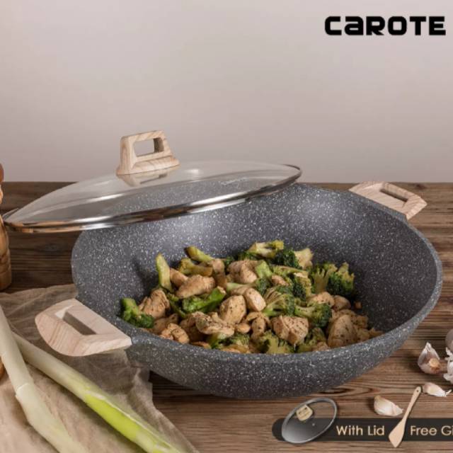 Wok Kuali Carote Diameter 40 cm Ukuran Besar