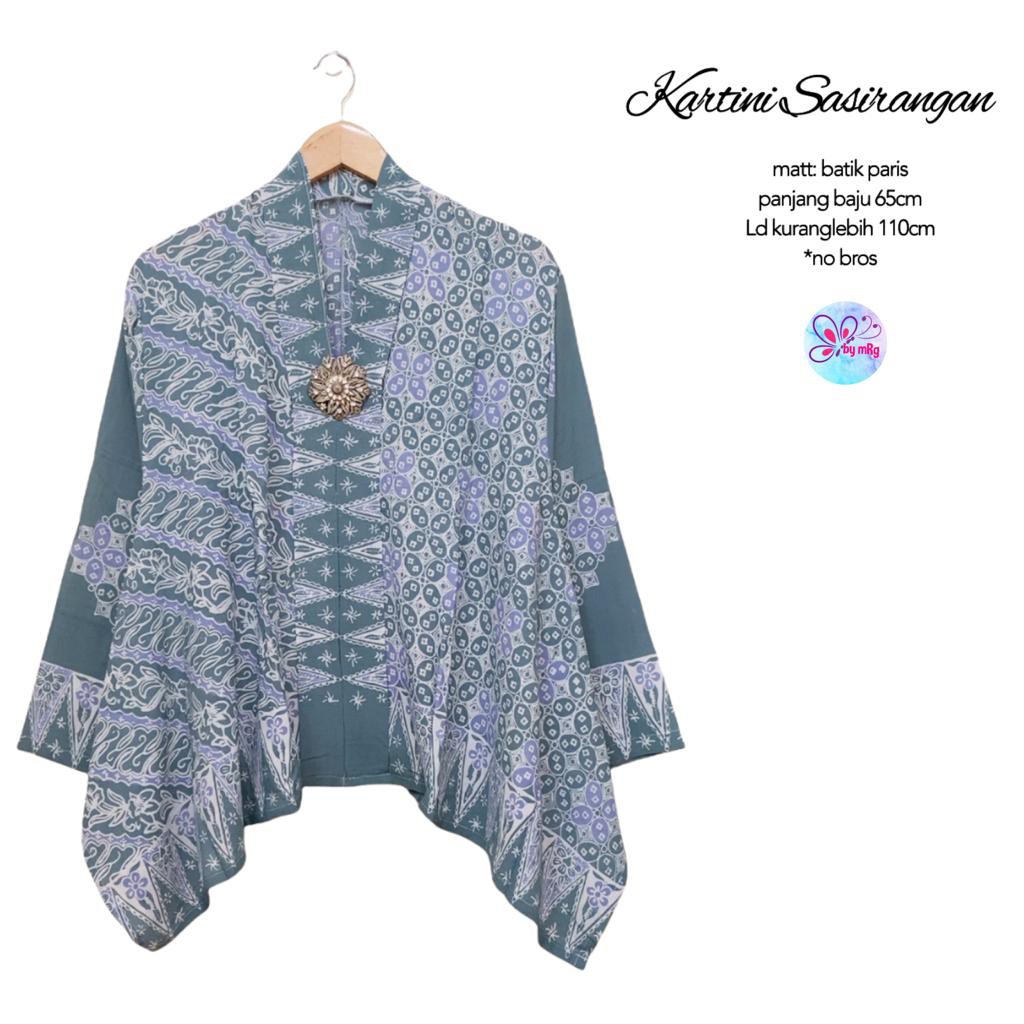 baju batik wanita modern atasan batik terbaru baju wanita kekinian muslim batik Solo BATIK KARTINI S