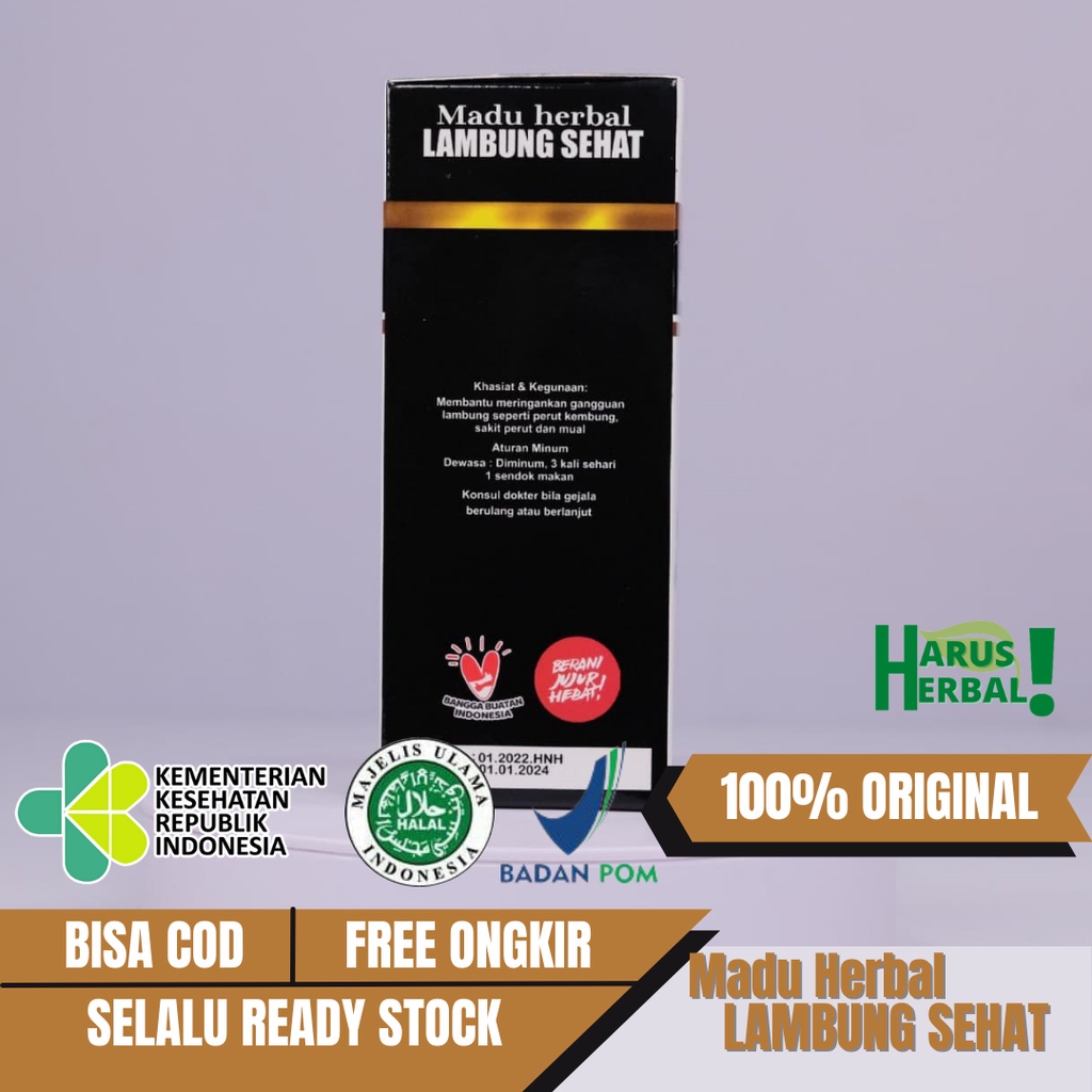Madu Herbal Lambung Sehat -  Madu Obat Khusus Lambung, Obat Maag Kronis, Obat Gerd Asam Lambung Naik, Obat Perut Kembung Begah, Mual, Obat Radang Lambung, Tukak Lambung, Obat Asam Lambung Kronis, Sakit Lambung, Obat Nyeri Ulu Hati, Infeksi Lambung-8