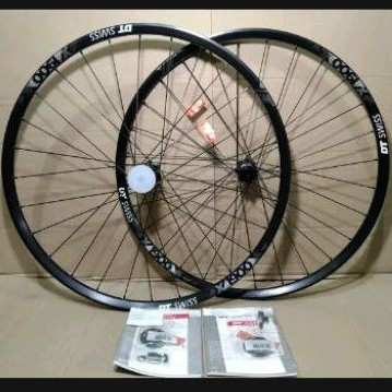 Wheelset rims rim velg dt swiss 27.5 X1900 BOOST TA 15 110mm TA 12 148mm Tubeless ready