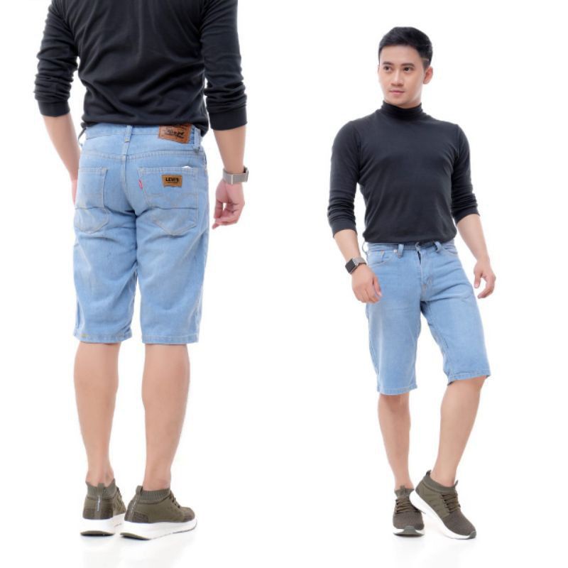 celana pendek/ponggol jeans pria