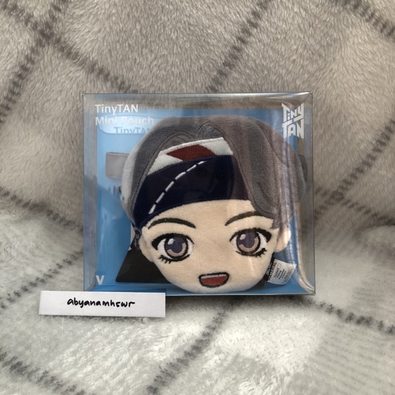 TINY TAN Mini Pouch V BTS Kim Taehyung DNA Official Merch K-Pop