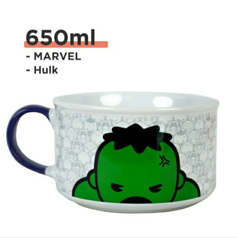 miniso x marvel bowl 650ml / bowl miniso / mangkok miniso / mangkok marvel