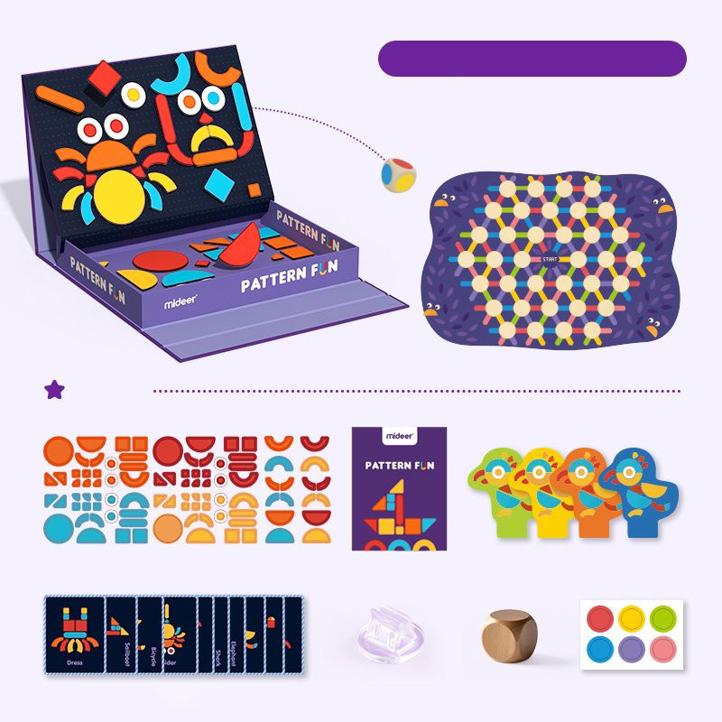 Image of Mideer Magnetic Activities Dress Up Game Mainan Edukasi Anak montessori puzzle magnet activit #5