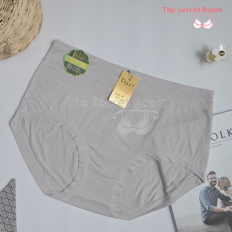 TALLY CD CELANA DALAM 6377 I FREE SIZE | FIT XXL I BAHAN KATUN BAMBOO